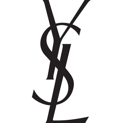 ysl metal logo insignia|ysl logos.